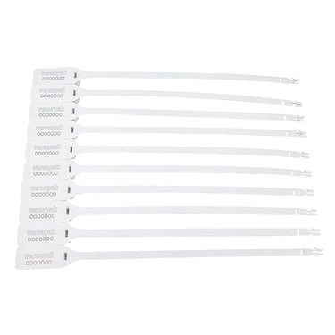VersaLock Numbered Fixed Length Security Seal - White Strip